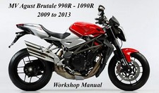 MV AGUSTA BRUTALE 990R / 1090R 2009 to 2013 WORKSHOP MANUAL - PDF Files