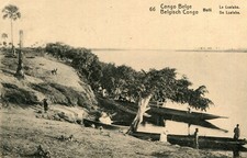 Carte CONGO Belge BULI La Lualaba Entier postal