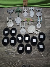 eaglemoss star trek mini ship lot