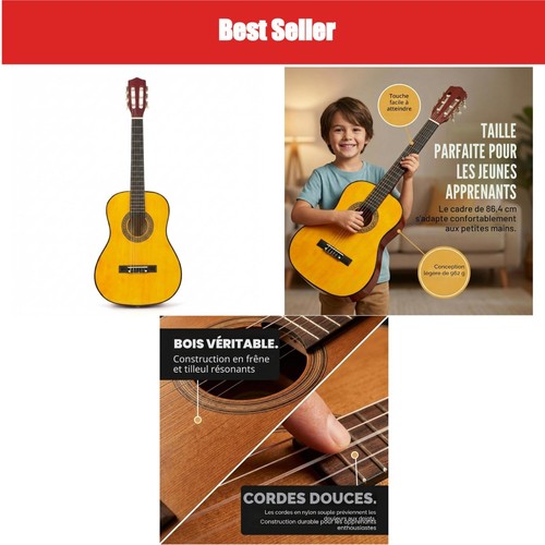 Guitare classique enfant 4 - guitare,