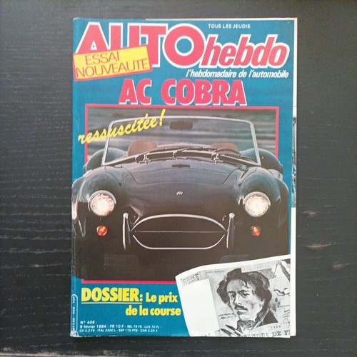 Auto hebdo 406 cobra - auto, iv
