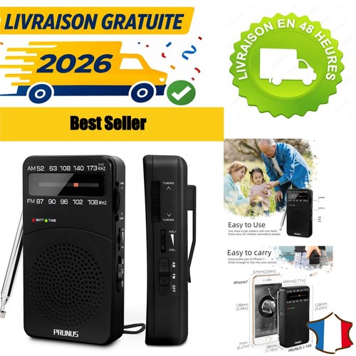 Prunus 166 radio portable - prunus, j-166