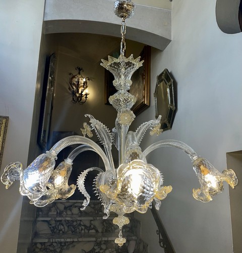 Lustre blanc 5 - lustre,