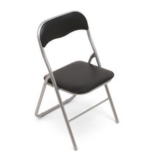 6 chaises pliables similicuir