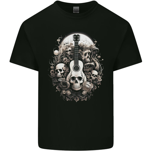 Guitare crâne métal lourd - guitare,