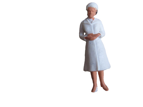Figurine infirmière blouse - figurine,