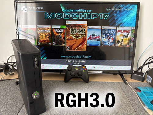 Xbox 360 slim - 360, rgh3.0