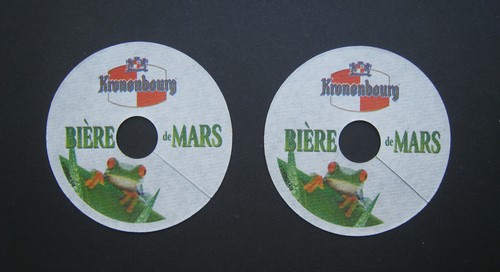 Kronenbourg mushroom doily - kronenbourg,