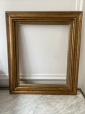 Cadre En Bois doré Et Velours