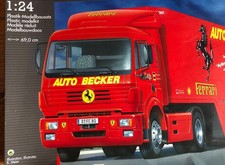 1/24 REVELL MAQUETTE CAMION MERCEDES-BENZ 1424 A TERMINER VENDU SANS BOITE