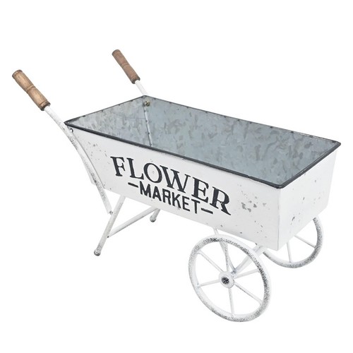 Jardinière brouette en - jardinière,
