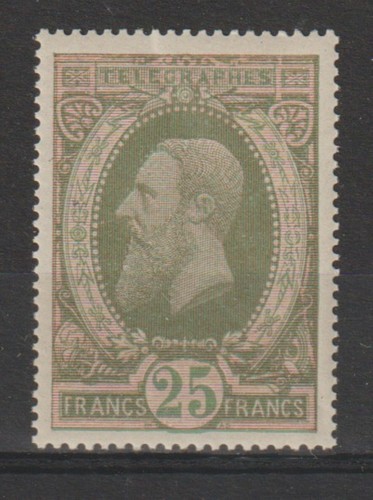 Belgium telegraph 1889 - belgium,
