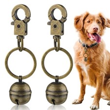 2 Sets Clochette Chien
