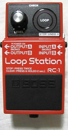 Used boss loop station - boss, rc-1