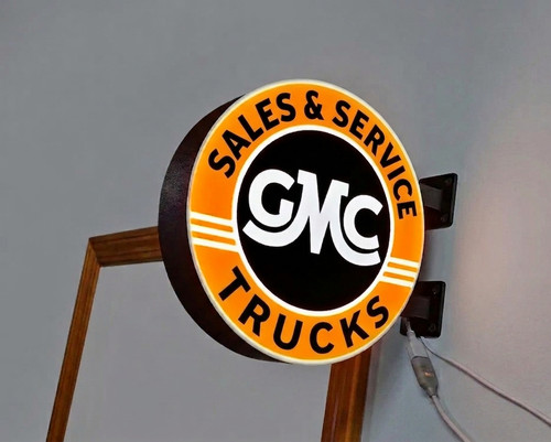 Enseigne gmc trucks sales - gmc,