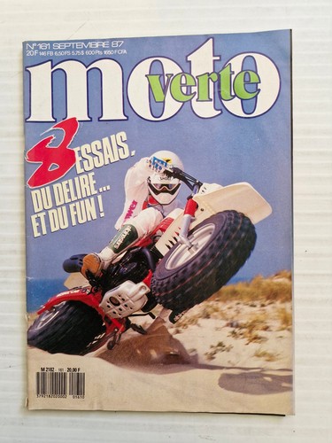 Moto verte 161 1987 8 - moto, du
