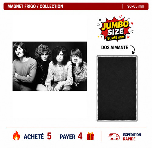 Magnet frigo led zeppelin - magnet,