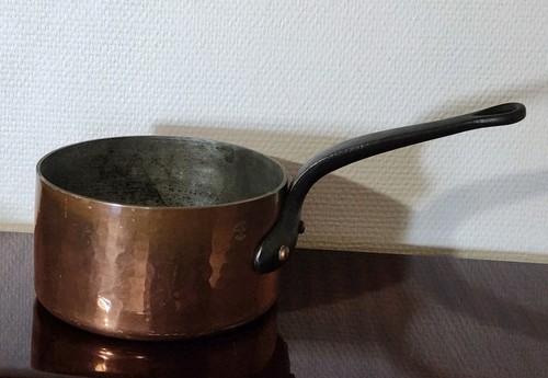 Casserole cuivre étamé - cuivre,