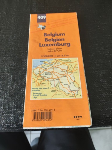 Carte michelin 409 - carte,