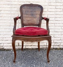 Vintage Louis XV Style Fauteuil or Arm Chair