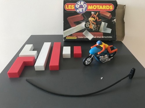 Jouet vintage les motards - jouet,