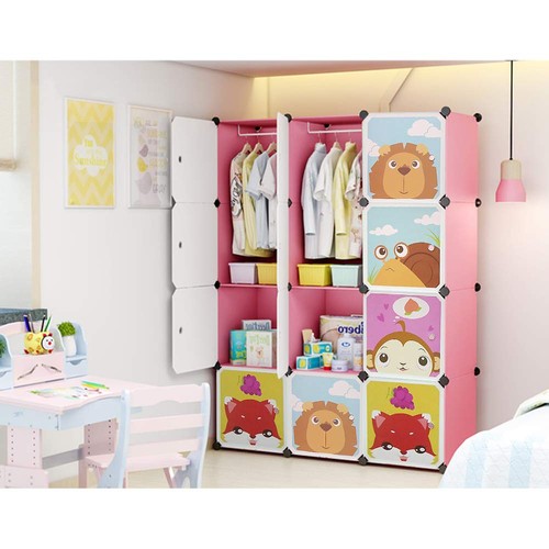 Armoire etagères plastiques - armoire,