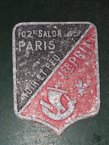Plaque alu 102e - plaque,