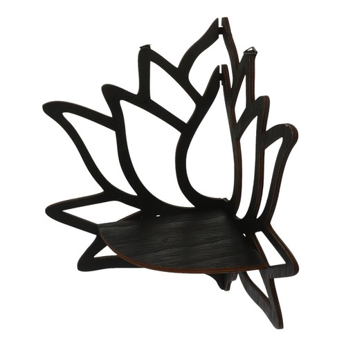 étagère murale angle - d'angle, lotus