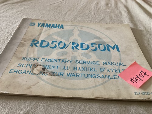 Yamaha rd50 rd50m 2l4 2l5 - yamaha,