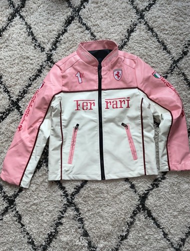 Ferrari motorcycle leather - ferrari,