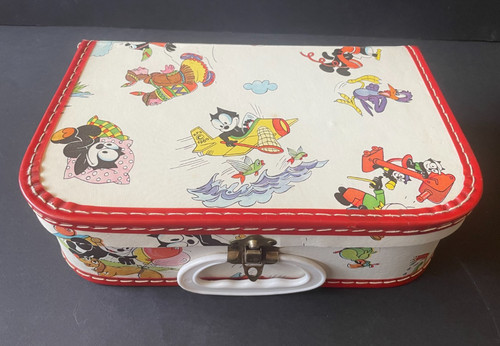 Jouet ancien vintage valise - jouet,