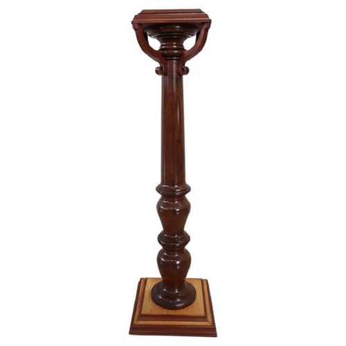 Colonne vintage chêne - colonne, en