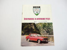 UAP Dacia 1300 car sedan station wagon brochure 1970s