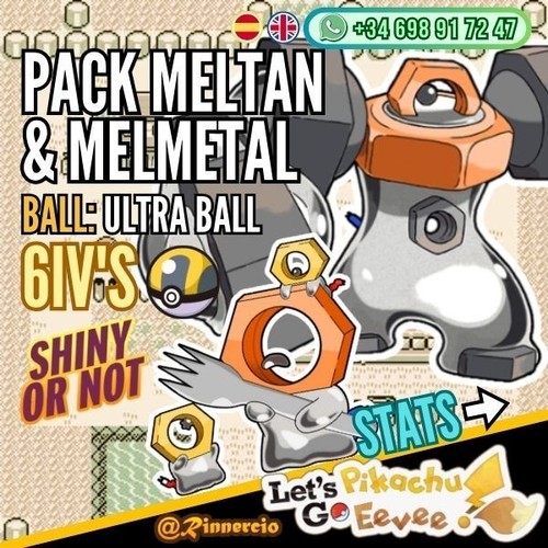Pack meltan melmetal - &, «
