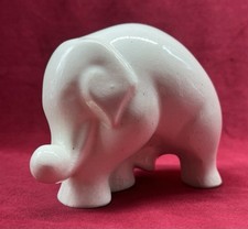 ELEPHANT ELEPHANT SCULPTURE STATUE OBJECTS ANIMAL CRACKLE ART DECO LEMANCEAU 1930