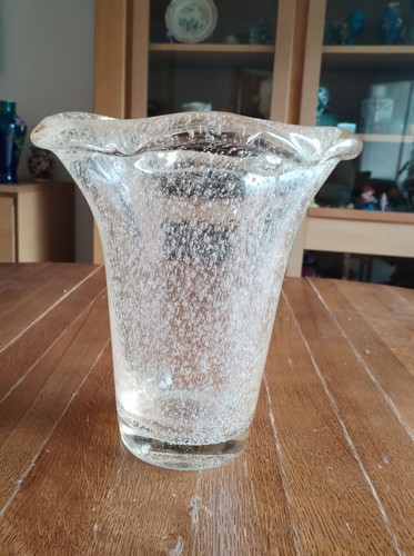 Grand vase daum verre - en,