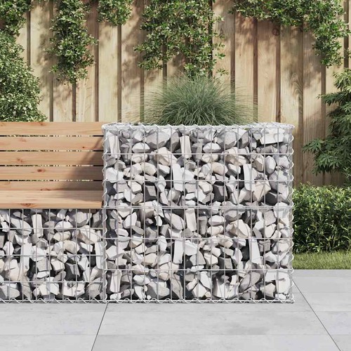 Panier gabions argenté - de,
