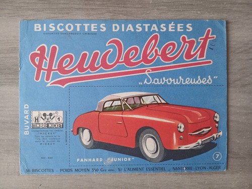 Buvard biscottes heudebert - !,