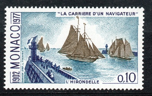 Stamp timbre monaco n - stamp, de