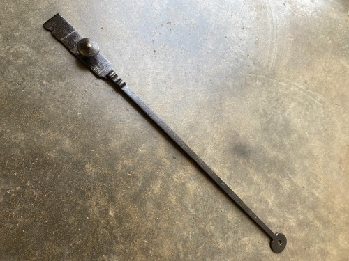 Ancienne barre fer forgé pour