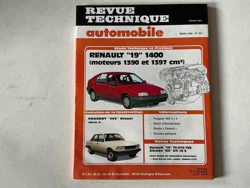 Rta revue technique automobile - rta,