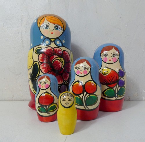 Folk art matriochka poupées - matriochka,