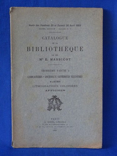 Bibliotheque massicot - e.,