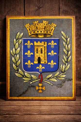 Grande tenture héraldique - grande,