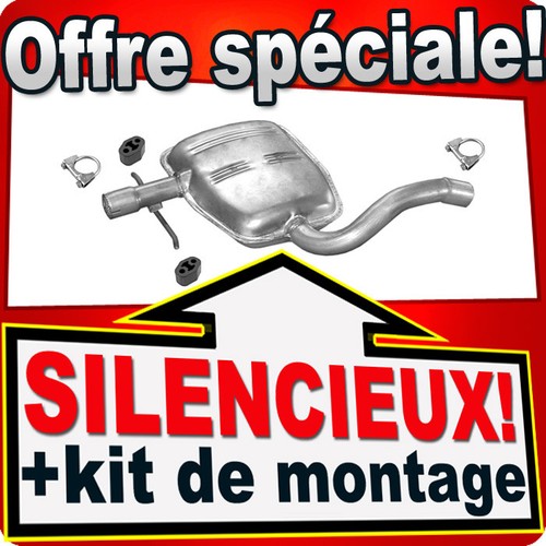 Silencieux intermédiaire pour - silencieux,