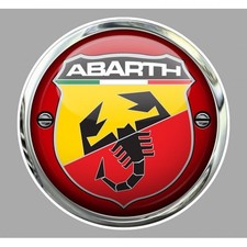 ABARTH Sticker Trompe l'oeil