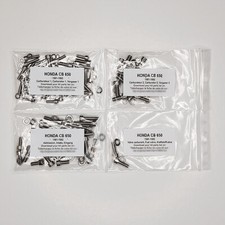 HONDA CB 650 1981-1982 Kit n°1 vis BTR inox carburateurs CB650 CB650C