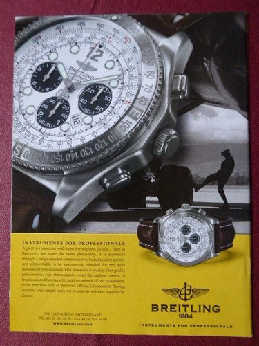 2003 pub montre breitling - 12/2003,