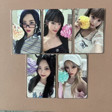 Le sserafim 4th mini album CRAZY Aladin Fan Sign Photocard Official KPOP