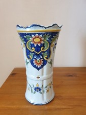 Grand vase ancien faïence de